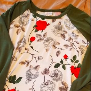 Lularoe Floral Randy XL